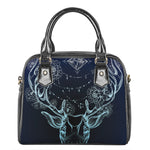 Bohemian Spiritual Deer Print Shoulder Handbag