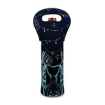 Bohemian Spiritual Deer Print Single Neoprene Wine Tote