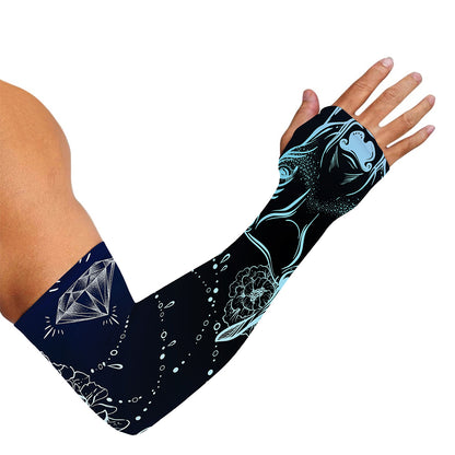 Bohemian Spiritual Deer Print Sun Protection Arm Sleeves
