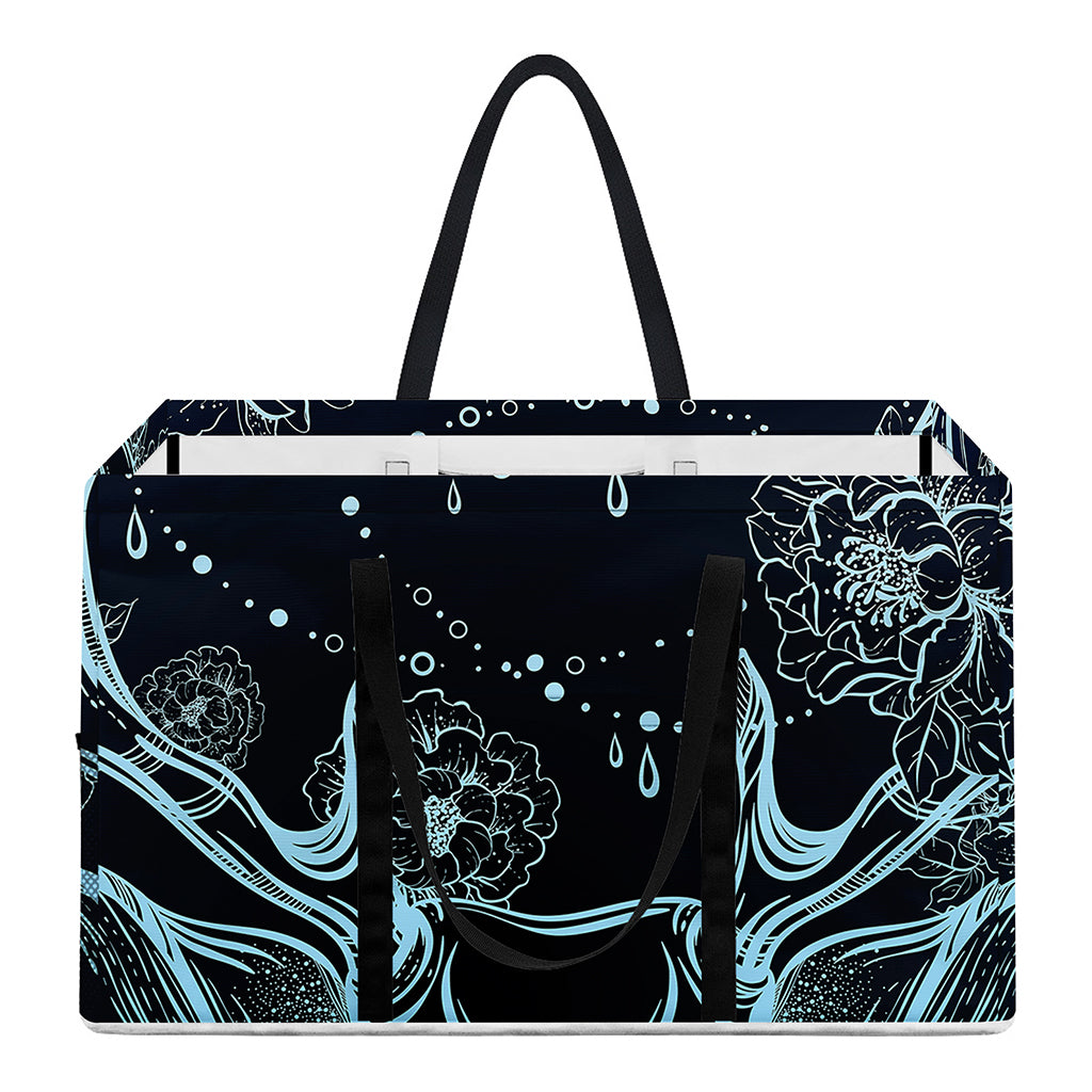 Bohemian Spiritual Deer Print Utility Tote Bag