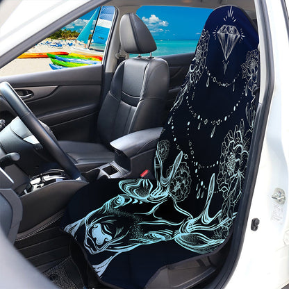 Bohemian Spiritual Deer Print Waterproof Car Seat Cover