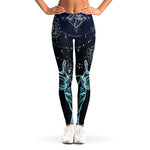 Bohemian Spiritual Deer Print Women's Leggings