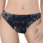 Bohemian Spiritual Deer Print Women's Thong