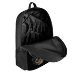 Bohemian Spiritual Fish Print 17 Inch Backpack