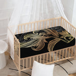 Bohemian Spiritual Fish Print Baby Crib Sheet