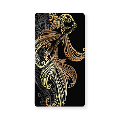 Bohemian Spiritual Fish Print Baby Crib Sheet