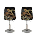 Bohemian Spiritual Fish Print Bar Stool Covers