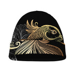 Bohemian Spiritual Fish Print Beanie