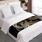 Bohemian Spiritual Fish Print Bed Runner