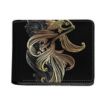 Bohemian Spiritual Fish Print Bifold Wallet