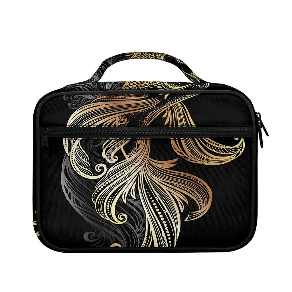 Bohemian Spiritual Fish Print Briefcase Bible Bag