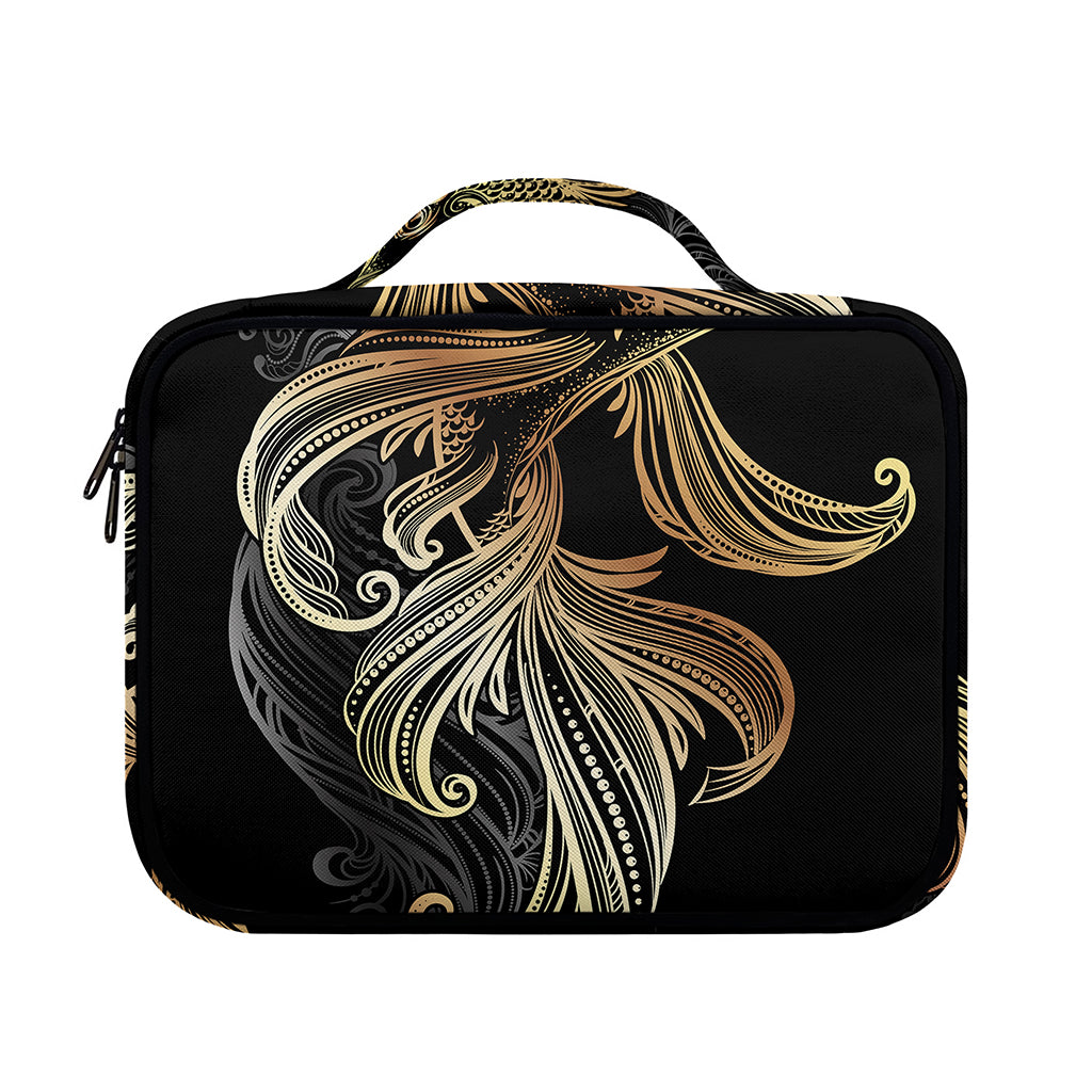 Bohemian Spiritual Fish Print Briefcase Bible Bag
