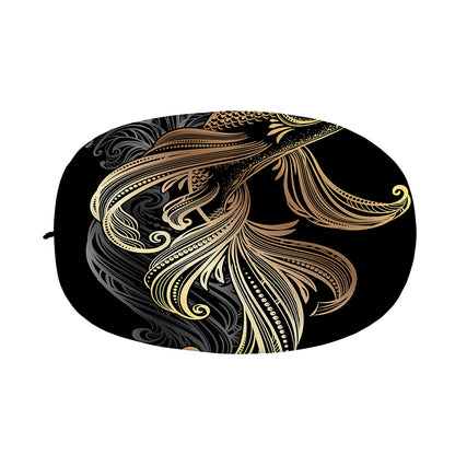 Bohemian Spiritual Fish Print Car Side Mirror Covers
