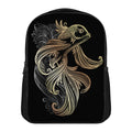 Bohemian Spiritual Fish Print Casual Backpack