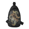 Bohemian Spiritual Fish Print Chest Bag