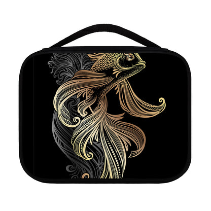 Bohemian Spiritual Fish Print Classic Bible Case