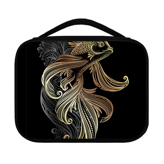 Bohemian Spiritual Fish Print Classic Bible Case