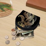 Bohemian Spiritual Fish Print Coin Purse