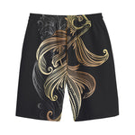 Bohemian Spiritual Fish Print Cotton Shorts