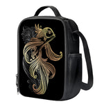 Bohemian Spiritual Fish Print Crossbody Lunch Bag