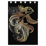 Bohemian Spiritual Fish Print Curtain