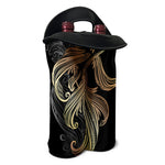 Bohemian Spiritual Fish Print Double Neoprene Wine Tote