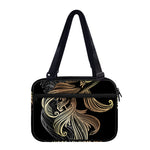 Bohemian Spiritual Fish Print Double Strap Bible Bag
