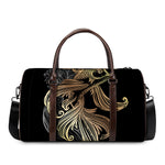 Bohemian Spiritual Fish Print Duffle Bag