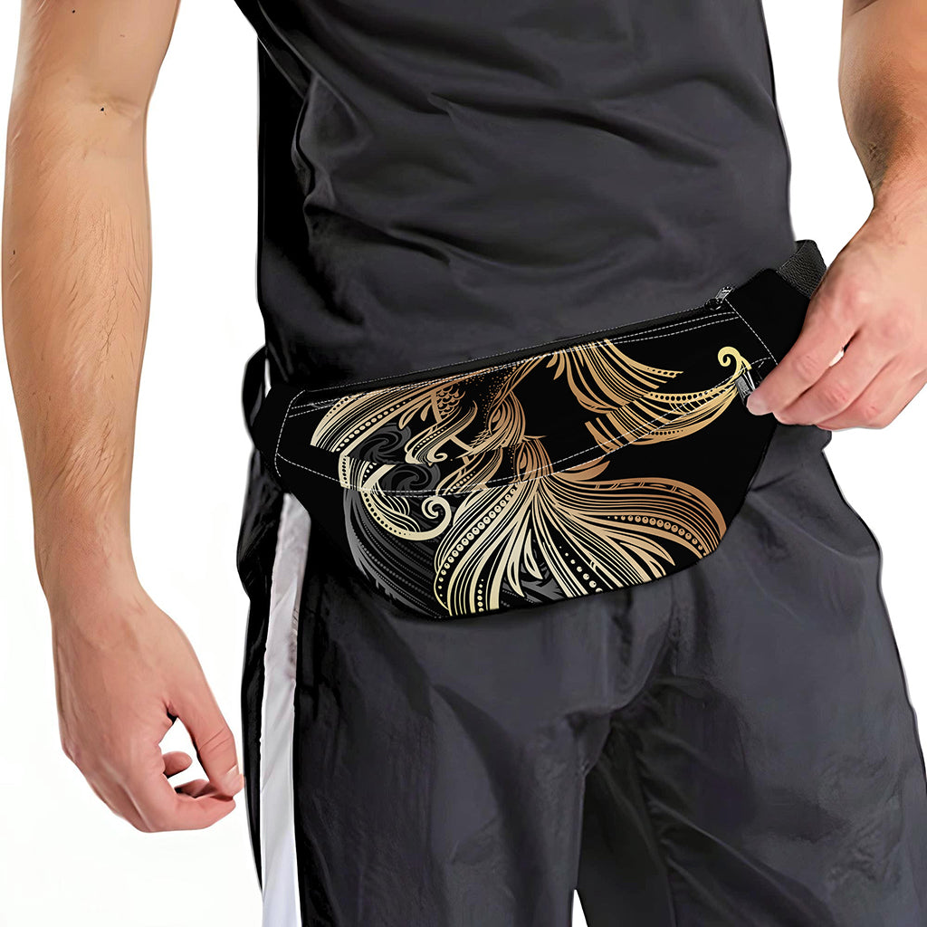 Bohemian Spiritual Fish Print Fanny Pack