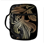Bohemian Spiritual Fish Print Front Pocket Bible Bag