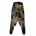 Bohemian Spiritual Fish Print Hammer Pants