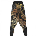 Bohemian Spiritual Fish Print Hammer Pants