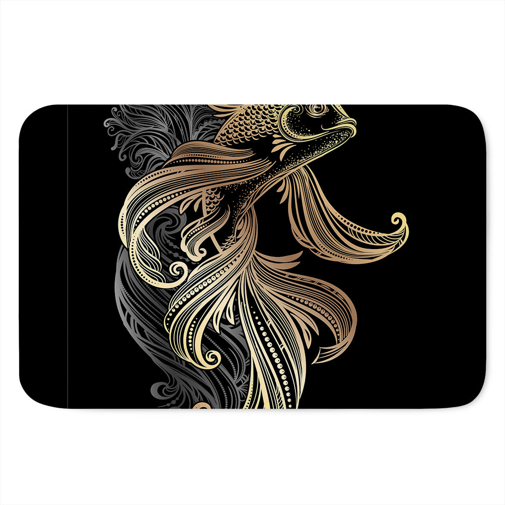 Bohemian Spiritual Fish Print Indoor Door Mat