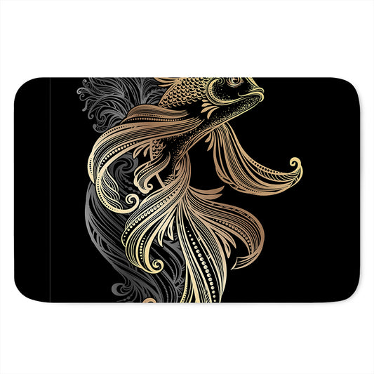 Bohemian Spiritual Fish Print Indoor Door Mat