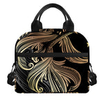 Bohemian Spiritual Fish Print Insulated Lunch Bag