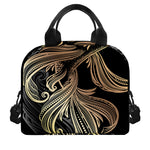 Bohemian Spiritual Fish Print Insulated Lunch Bag