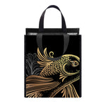 Bohemian Spiritual Fish Print Insulated Lunch Tote