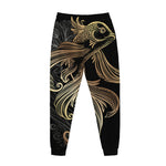 Bohemian Spiritual Fish Print Jogger Pants