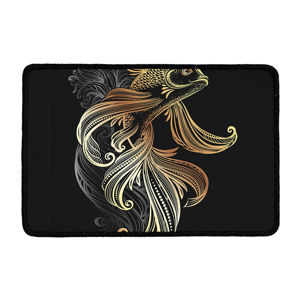 Bohemian Spiritual Fish Print Kitchen Mat