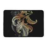 Bohemian Spiritual Fish Print Kitchen Mat