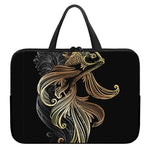 Bohemian Spiritual Fish Print Laptop Sleeve With Handle