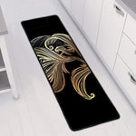 Bohemian Spiritual Fish Print Long Kitchen Mat