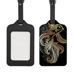 Bohemian Spiritual Fish Print Luggage Tag