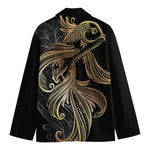 Bohemian Spiritual Fish Print Men's Blazer