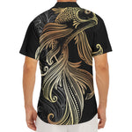 Bohemian Spiritual Fish Print Men's Deep V-Neck Shirt
