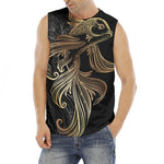 Bohemian Spiritual Fish Print Men's Fitness Tank Top