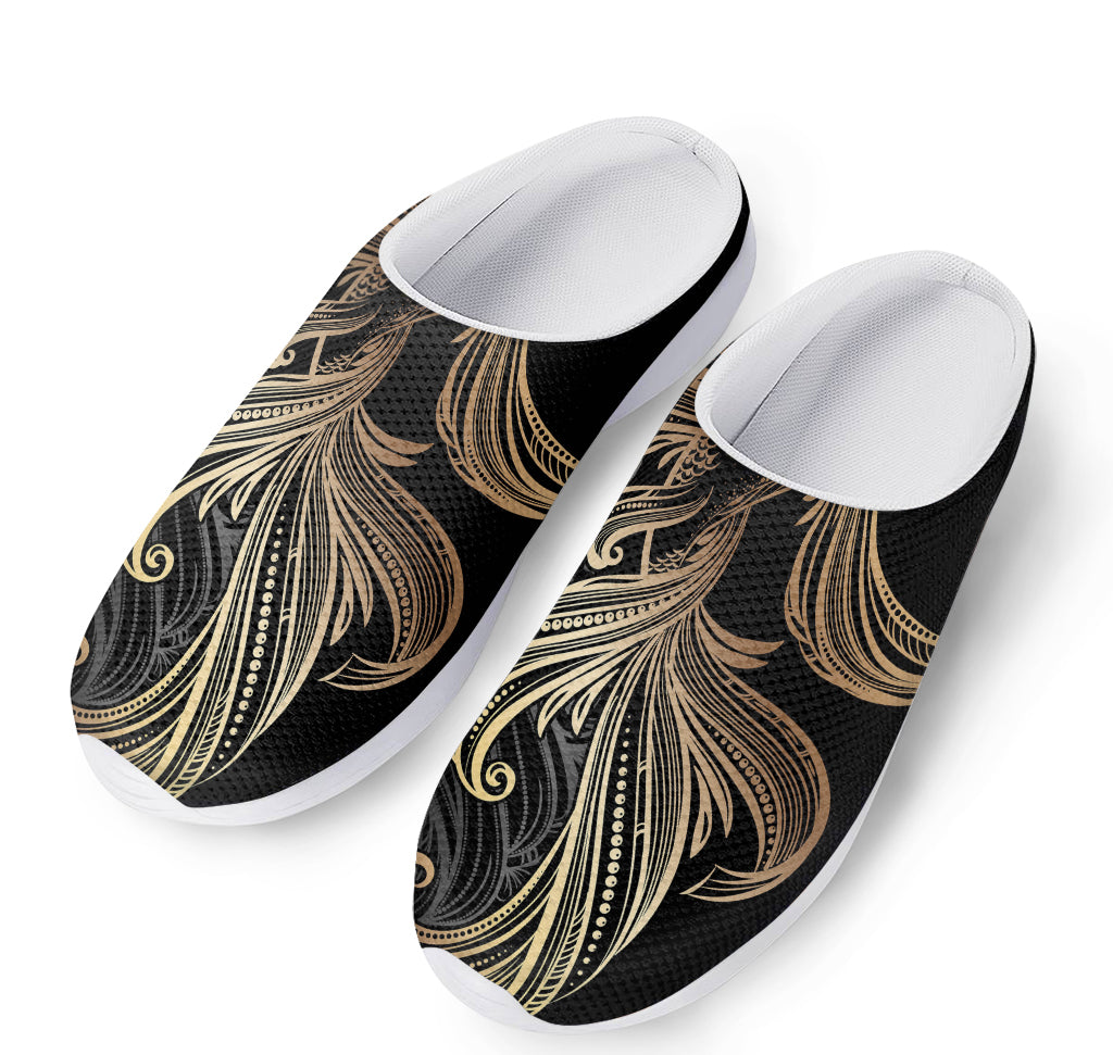 Bohemian Spiritual Fish Print Mesh Casual Shoes
