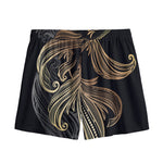Bohemian Spiritual Fish Print Mesh Shorts
