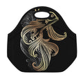 Bohemian Spiritual Fish Print Neoprene Lunch Bag