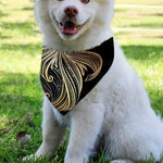 Bohemian Spiritual Fish Print Over The Collar Dog Bandana